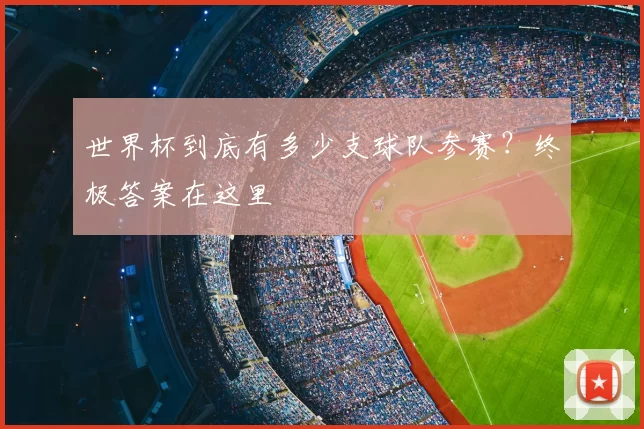 世界杯到底有多少支球队参赛?终极答案在这里